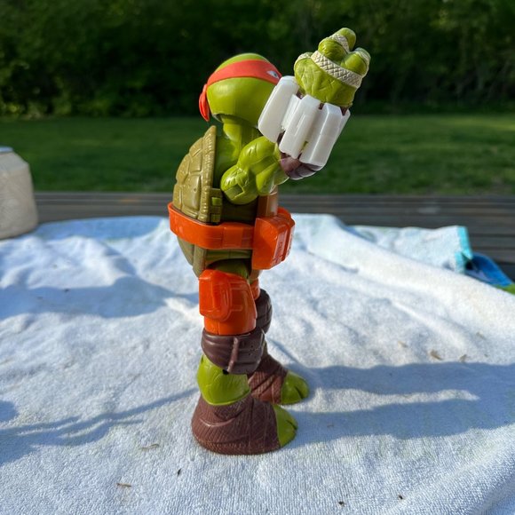 Michelangelo Teenage Mutant Ninja Turtles, Battle Shell, 10 inch - Picture 5 of 7